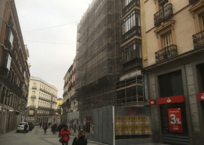Edificios de Mango en la Calle Preciados de Madrid: rehabilitación integral