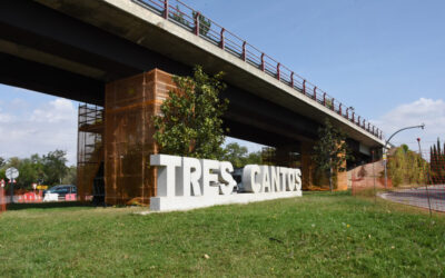 Gateo de puente en Tres Cantos