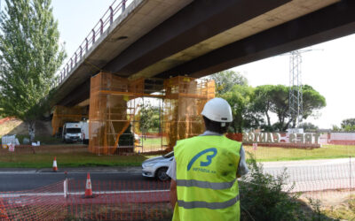 Concluido el gateo del puente en Tres Cantos