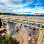 Viaducto en la A-1. Reparación