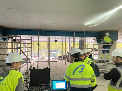 Refuerzo y adaptación de estructura existente