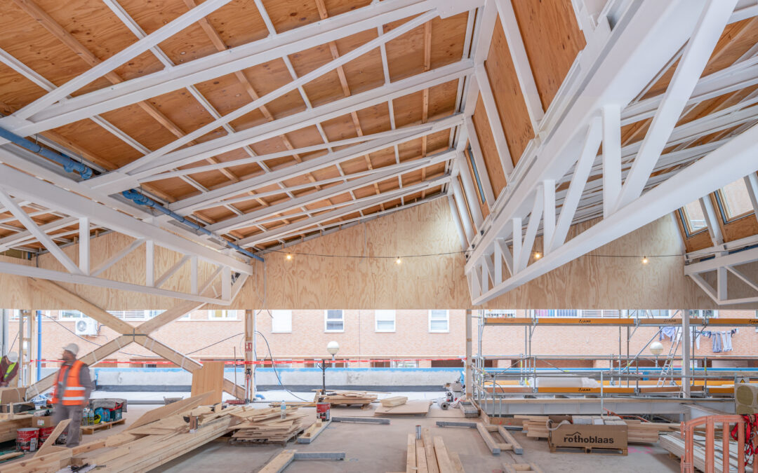 Infinito Delicias. Refuerzo de estructura