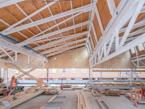 Infinito Delicias. Refuerzo de estructura