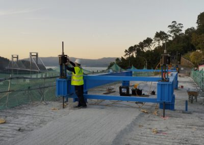 Ampliación de calzada. Galicia