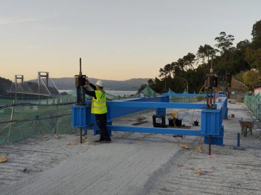 Ampliación de calzada. Galicia