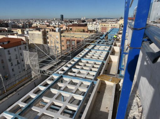 Estructura para pérgola